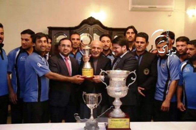 President Ghani all Praise  for Afghan Cricketers